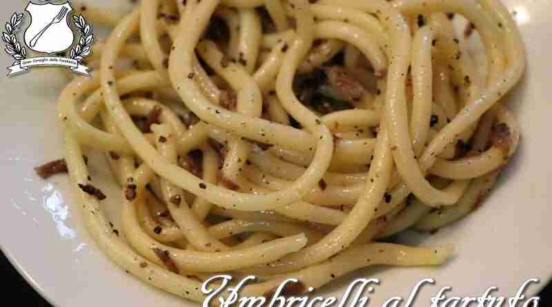 umbricelli al tartufo
